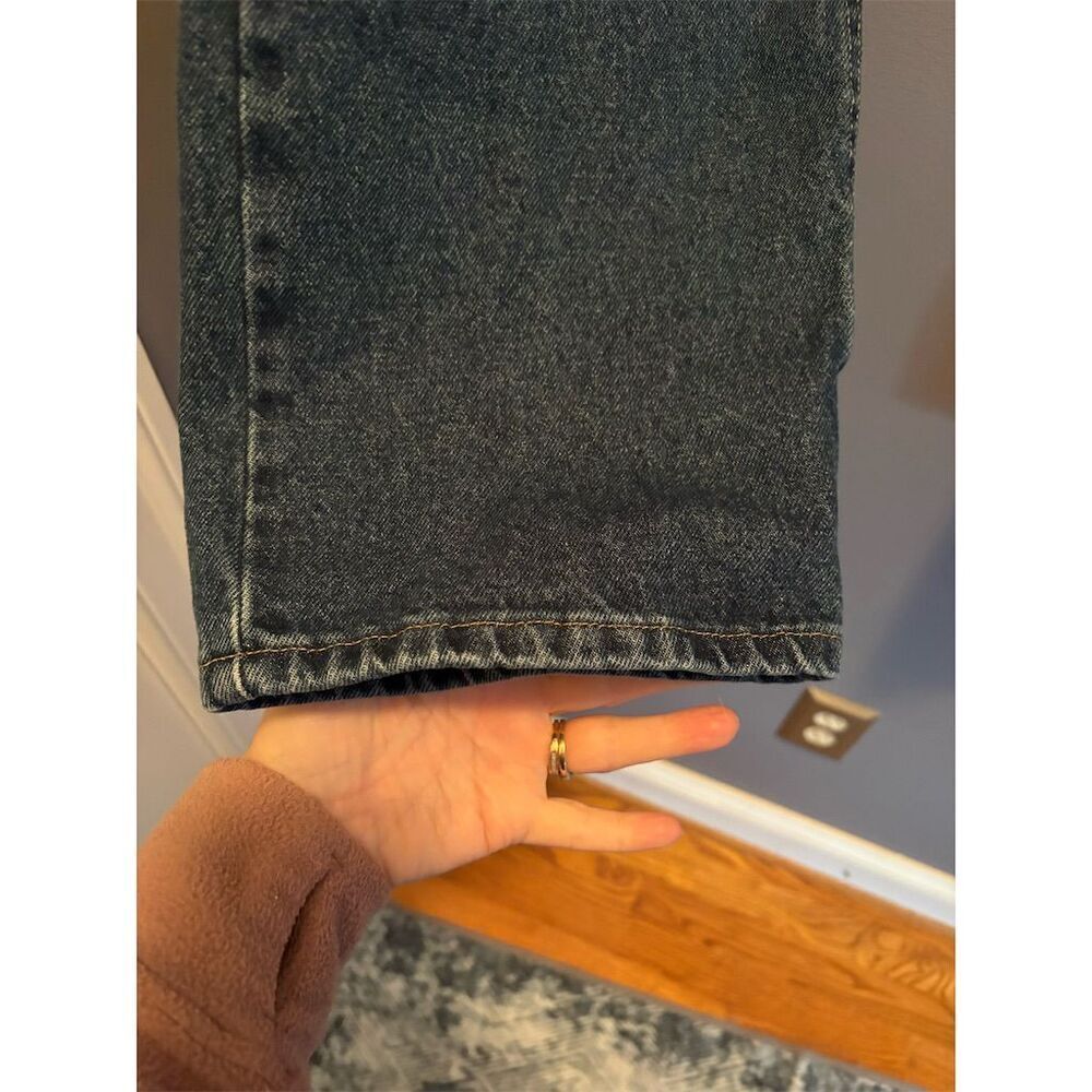 Wrangler Men's Relaxed Fit Straight Jeans Blue Denim Size 38x32 - Picture 6 of 11